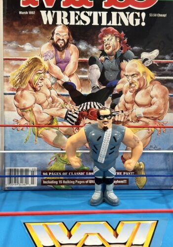 Repo Man WWF WWE Hasbro Wrestling 1992 Titan Sport...