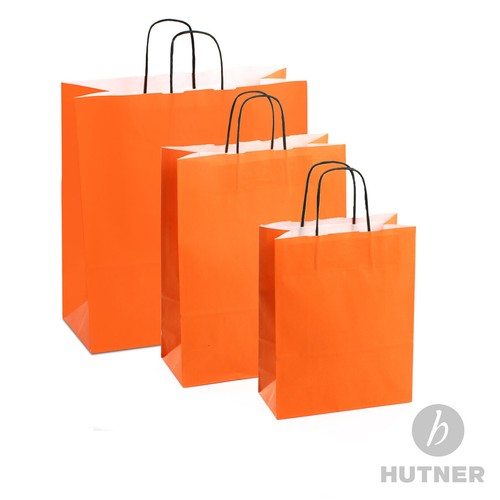 HUTNER Papiertüten bunt Kordelhenkel Papiertragetaschen Papiertaschen klein/groß - Bild 8 von 8