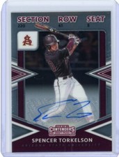 2020 Panini Contenders College Ticket Autograph #CT-ST Spencer Torkelson