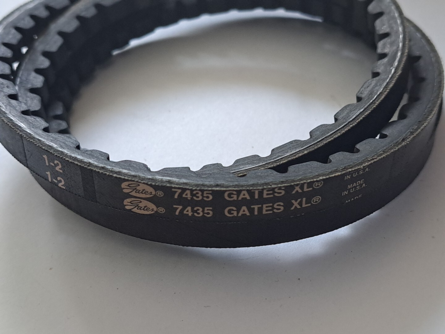 Gates Reinforced V Belt New XL 7435 Open PackageOld Stock Cheap ShippingNEW eBay