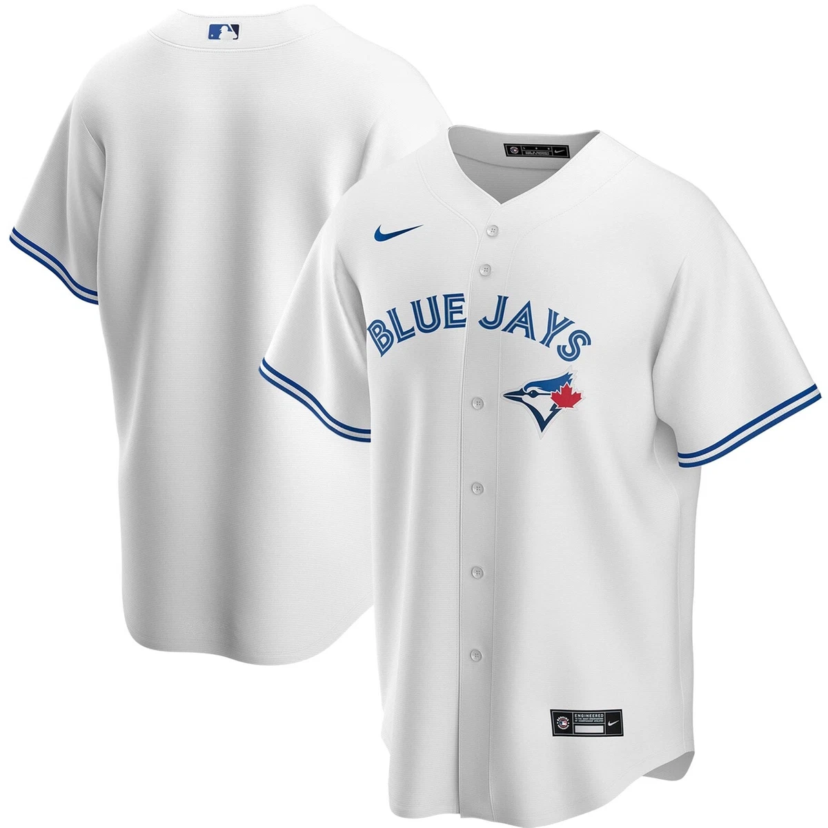 Men's Toronto Blue Jays White Home Replica Team MLB Baseball