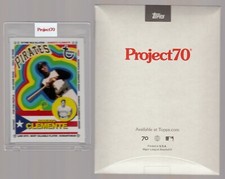 P70 Topps 2021 Project 70 Card #18 Roberto Clemente 1983 Sean Wotherspoon /3897