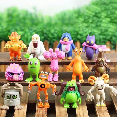 13pc/Set My Singing Monsters Action Figure Toys Wubbox Furcorn Model Doll Gift - 第 12/24 張圖片