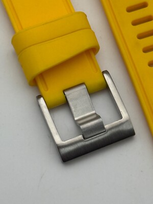 Isofrane Cinturino Strap Yellow Rubber 20Mm