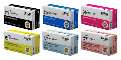 Epson PJIC7 Druckerpatronen Discproducer Tinte Patrone Set Einzelne OVP Original