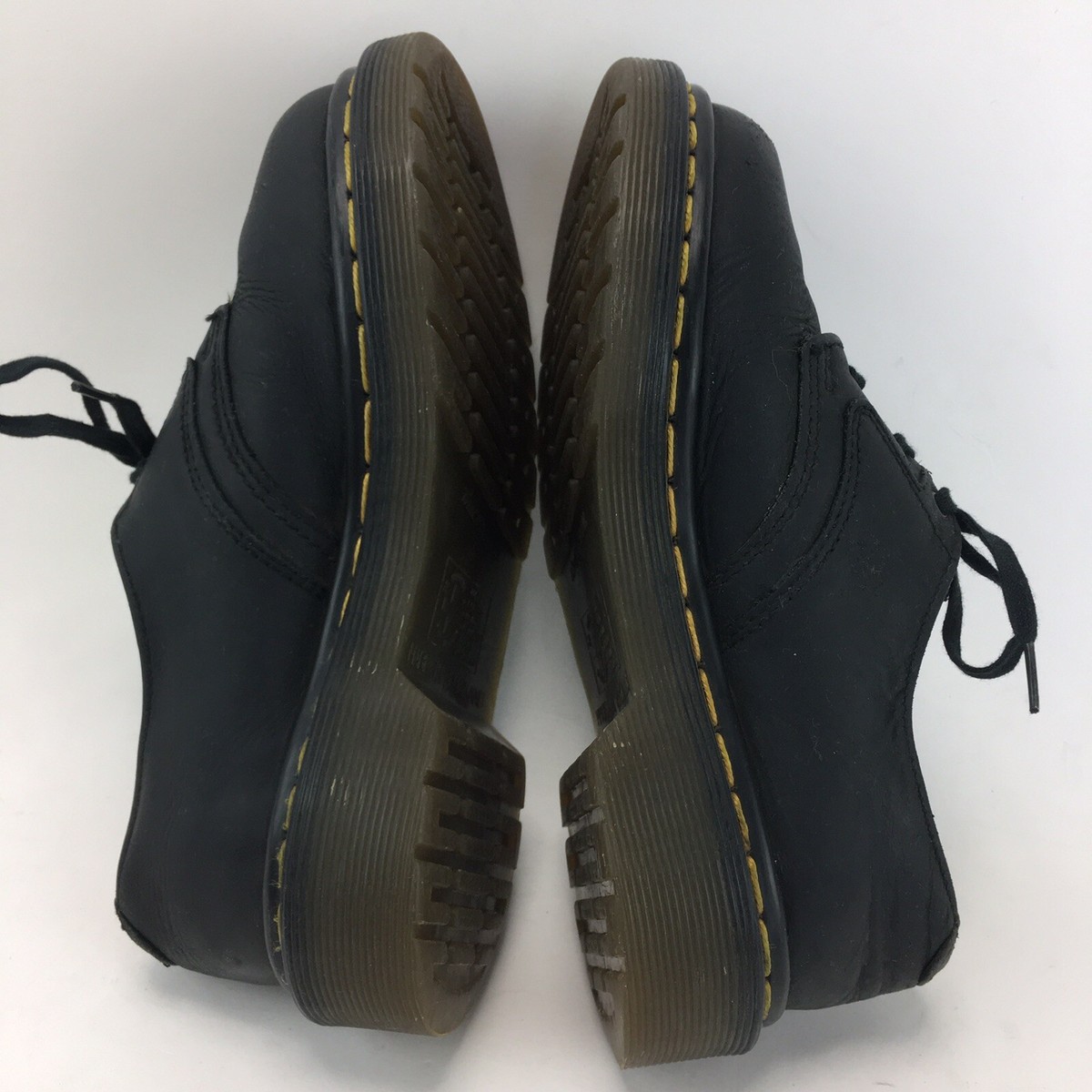 DR MARTENS Youth Size UK 12 US 13 Kids Black Leather Oxfords