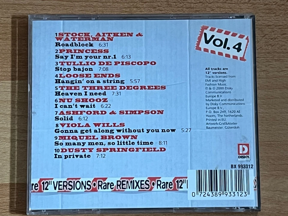 Ultra RAR! MAXImum 80's Vol. 4 + Rare 12'' Versions + NEUWERTIG + 0724389933123 - Bild 2 von 2