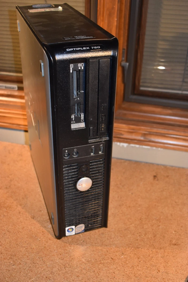 デスクトップ DELL760 Dell OptiPlex 760 Small Form Factor (SFF) Intel Core 2 Duo PC