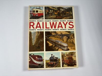 Vintage 70s Railways 1970, The Hamlyn Publishing Group, Hardcover, Very Good