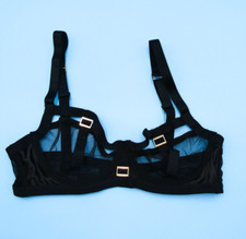 Bluebella 34B Lingerie Bra Semi Transparent D...