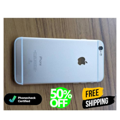 Apple iPhone 6 Silver / Gray 16|64|128GB Fully Unlocked Verizon LTE Free Return