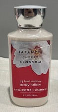 BATH AND BODY WORKS Japanese Cherry Blossom BODY LOTION 8 OZ FULL SIZE -Sealed