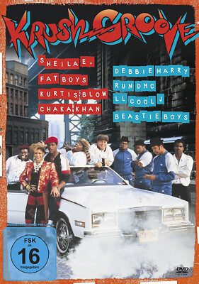DVD  Krush Groove Deutscher Ton  Neu Beastie Boys Run Dmc Musikfilm 80er Kult