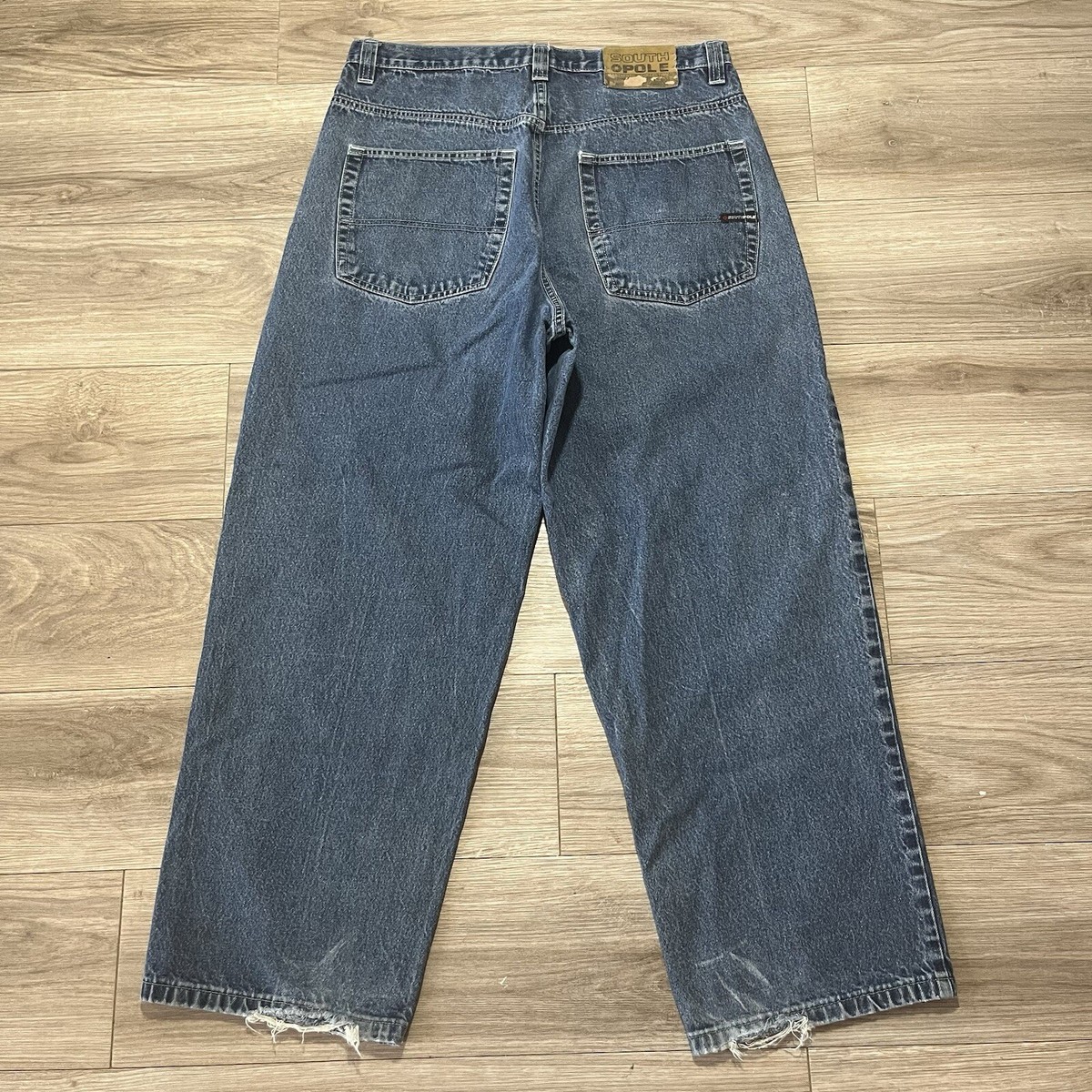◆SATUR◆ Welling regular fit denim pants mid blue SA23SSMP2 POLAR_89 DENIM :::MID BLUE::: | SILO