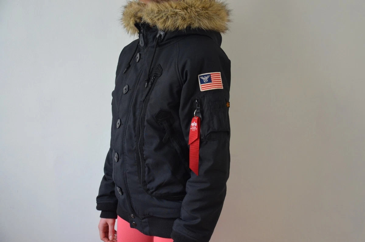 Alpha Industries Polar Arctic Expedition Women's Bomber Jacket size M | eBay