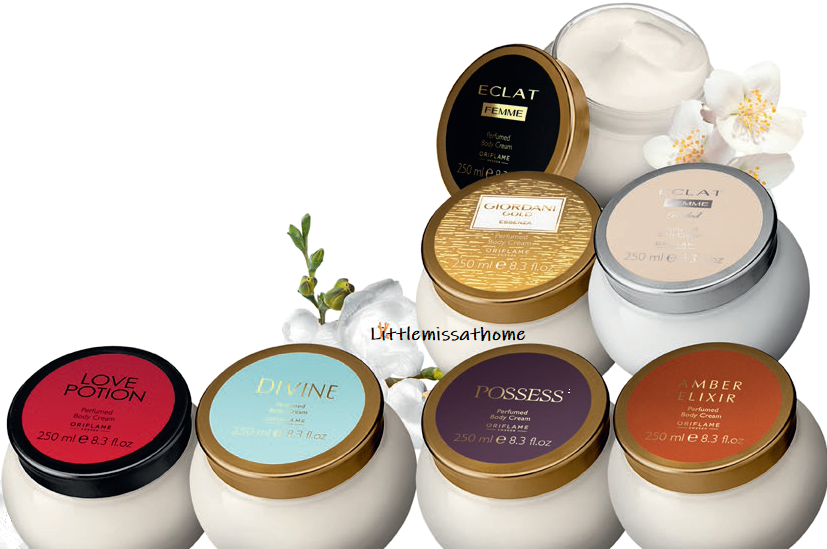 ORIFLAME PERFUMED BODY CREAM love potion possession eclat femme