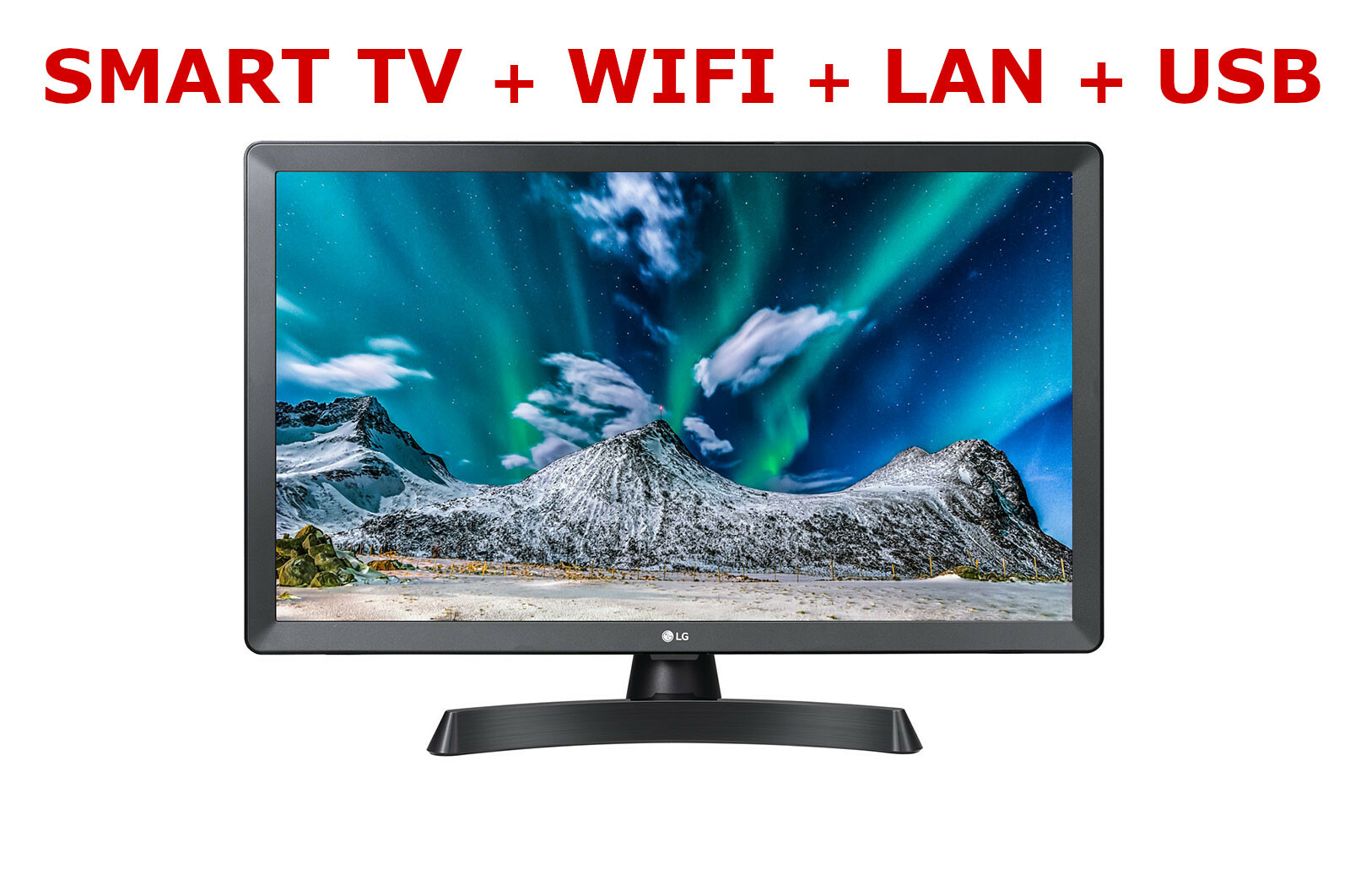SMART TV LG 24TL510S DVB-T2 WIFI HD READY HDMI 24" POLLCI LED USB TVSAT NETFLIX