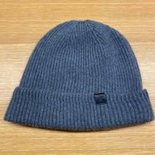 GOLDEN GOOSE GGDB Knit Cap Beanie Wool CharcoalGray