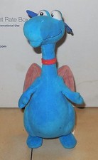 Disney Store Doc Mcstuffins Stuffy The Dragon 8" Plush Stuffed Toy Blue