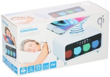 Grundig Ladestation Wecker mit I Charger Phone Handy kabellose mit Farbwechsler