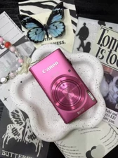 Canon IXUS 140/PowerShot ELPH 130 IS 16.0MP Digital Camera 8xOptical Zoom 90%New