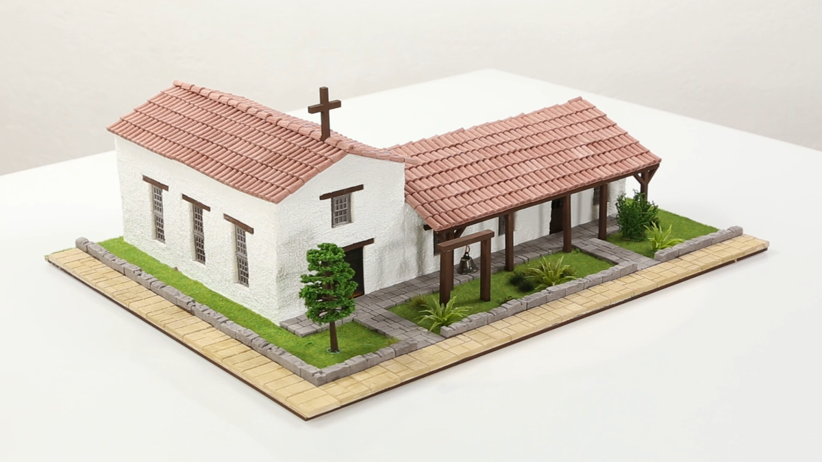 School project California Missions Model Kit San Francisco Solano Mini  Bricks | eBay