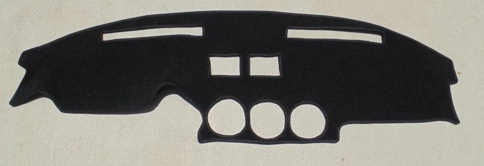 Se adapta a Datsun 280ZX 1979-1983 cubierta de tablero alfombrilla tablero pad negro Foto 2 de 4