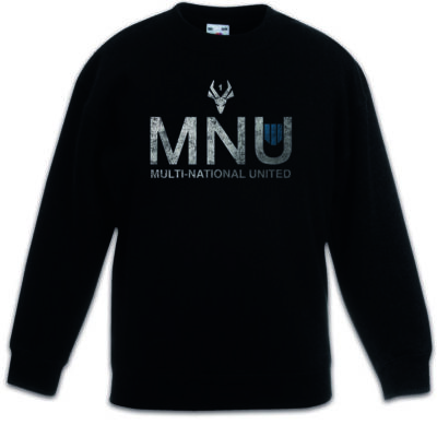 MNU LOGO Kinder Pullover District Sign Logo Company 9 Firma Symbol