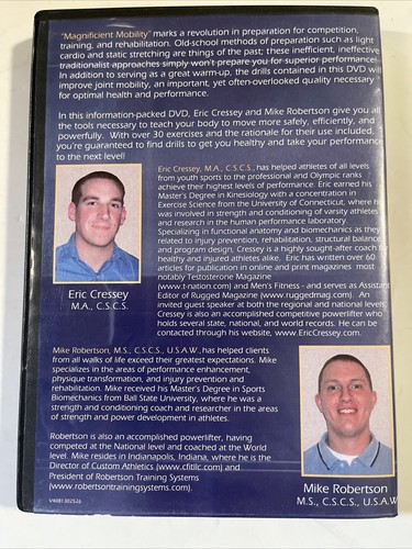M 2 M2 MAGNIFICENT MOBILITY eric cressey and mike robertson DVD Health - Picture 8 of 12
