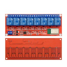 8 Channel Bluetooth Relay Module Bluetooth Mobile Phone Remote Control 5V /12V