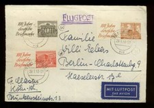 Berlin ZD W 13 u.a. auf Briefvorderseite