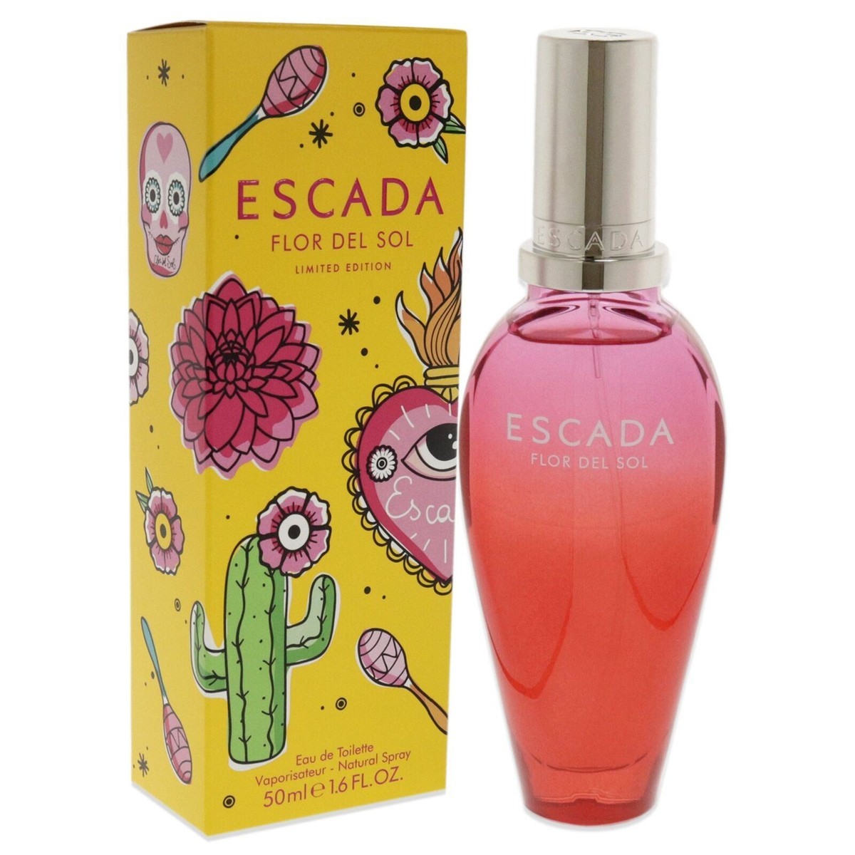 Escada Flor Del Sol Perfume for Women 1.6 oz. EDT Spray Limited