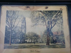SALE Large Yale University Serving Tray with print of Yale Campus 12 x 18 inches — photo 4