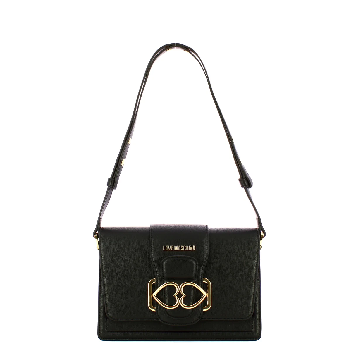 Borsa love moschino nera shop a spalla