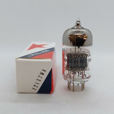 12AX7WA ECC83 7025 SOVTEK NOS BOXED VALVE TUBE