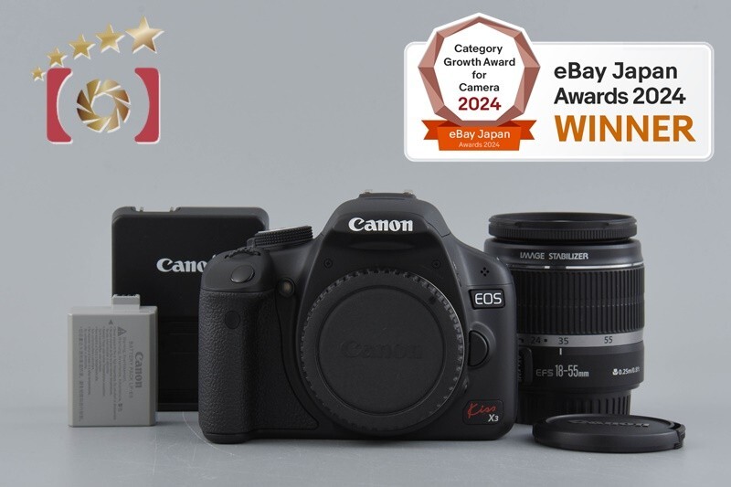 【S2302】 Canon EOS KISS X3 EF-S 18-55 Canon EOS Kiss X3 body | eBay