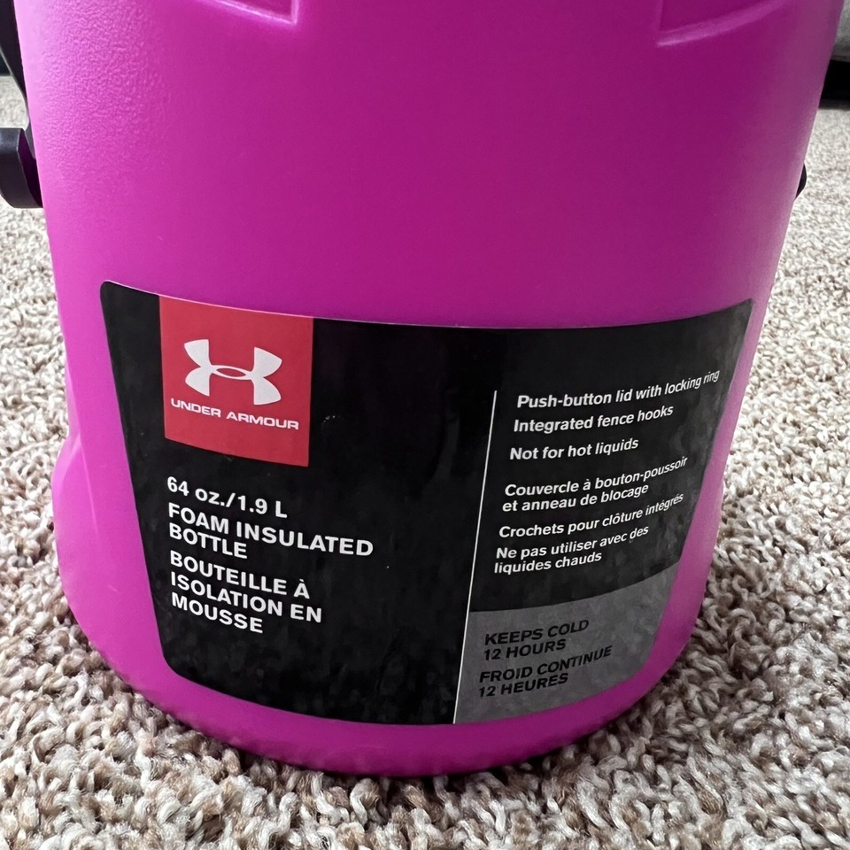 Foam Insulated Hydration Bottle Water Bottle Under Armour Jug 64 Water