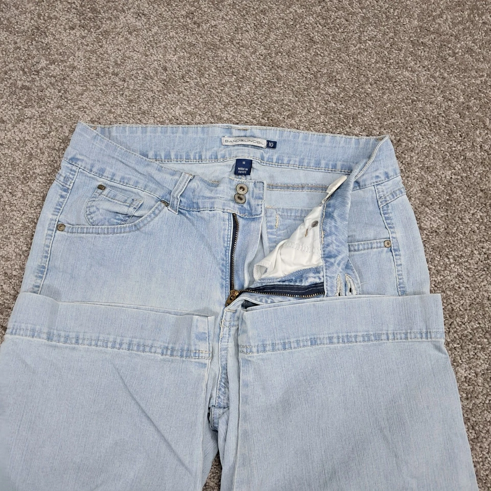 Bandolinobl Women's Capri Jeans Light Wash Blue Size 10 - Image 2 of 4