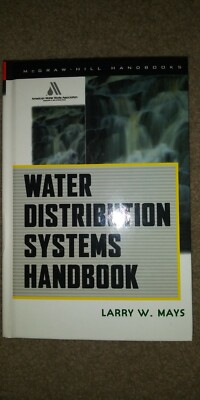 Water distribution system handbook, Mays, Larry (Hardcover)