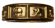 Two Toned Elephant Bracelet