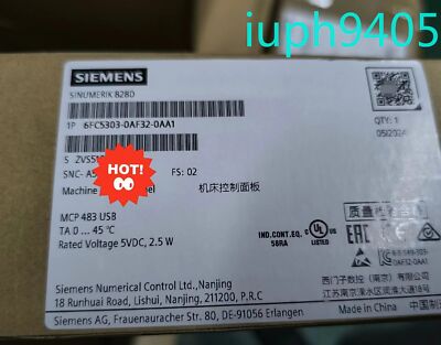 1PC Siemens 6FC5303-0AF32-0AA1 Digital control panel