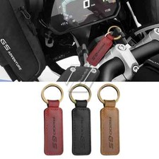 Llavero logo cuero vaca moto cordón para BMW R1200 GS Adventure