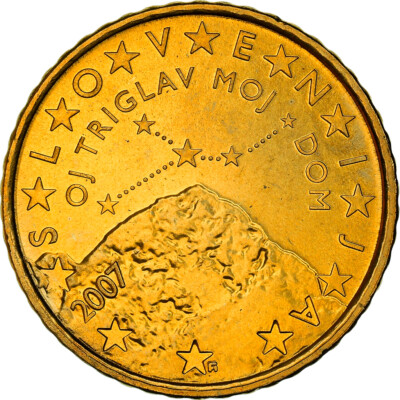 365326] Slovenia, 50 Euro Cent, Triglav, the highest mountain in