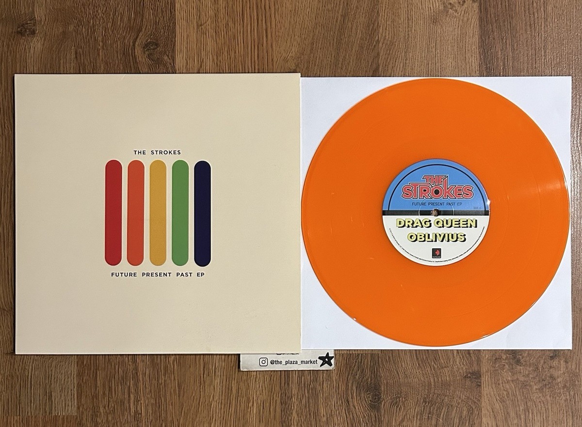 The Strokes Future Present Past vinyl Orange color EP record Rare