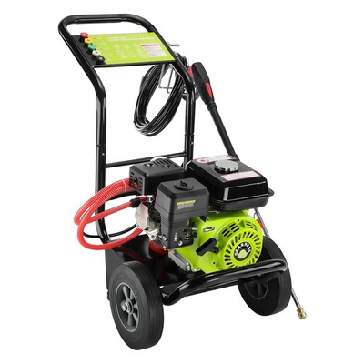#ad Gas Pressure Washer Gas Powered Washer 3500 PSI 2.6 GPM 212cc 5 Nozzles Black $257.99