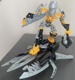 Lego Bionicle 8697 Toa Ignika 2008 Warriors Set 100% Complete no Box Instruction