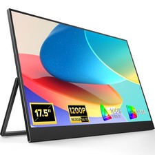 UPERFECT Portable Monitor 17.5 Inch 1920 1200 Larger Monitor Screen Display