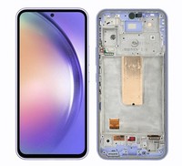 Original Samsung Galaxy A54 A546B Display Touchscreen Bildschirm Rahmen Violett