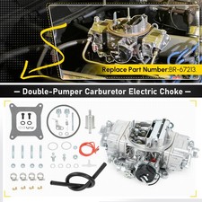 4 Barrel 750 Cfm Carburetor Mechanical Secondaries Electric Choke Dual Inlet Ga