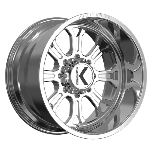 20x10 KG1 Forged KT060 Checkmate Polished Wheel 8x6.5 (-18mm)